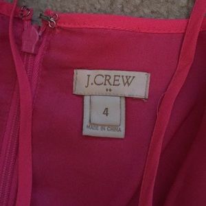 J. Crew Dresses - Hot Pink JCrew Dress J. Crew Dresses - Hot Pink JCrew Dress